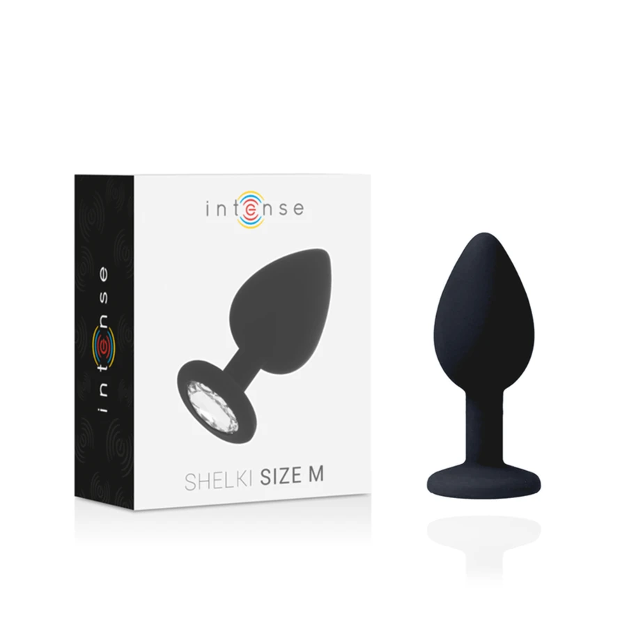 INTENSE - SHELKI M ANAL PLUG BLACK